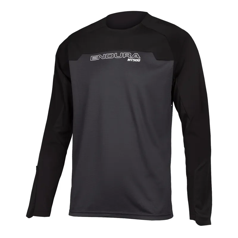 MT500 Burner Jersey Manga Larga Endura Negro