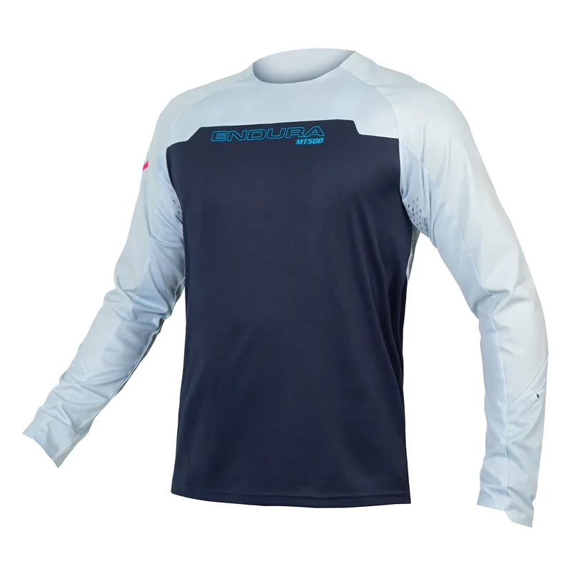 MT500 Burner Jersey Manga Larga Endura Azul Tinta