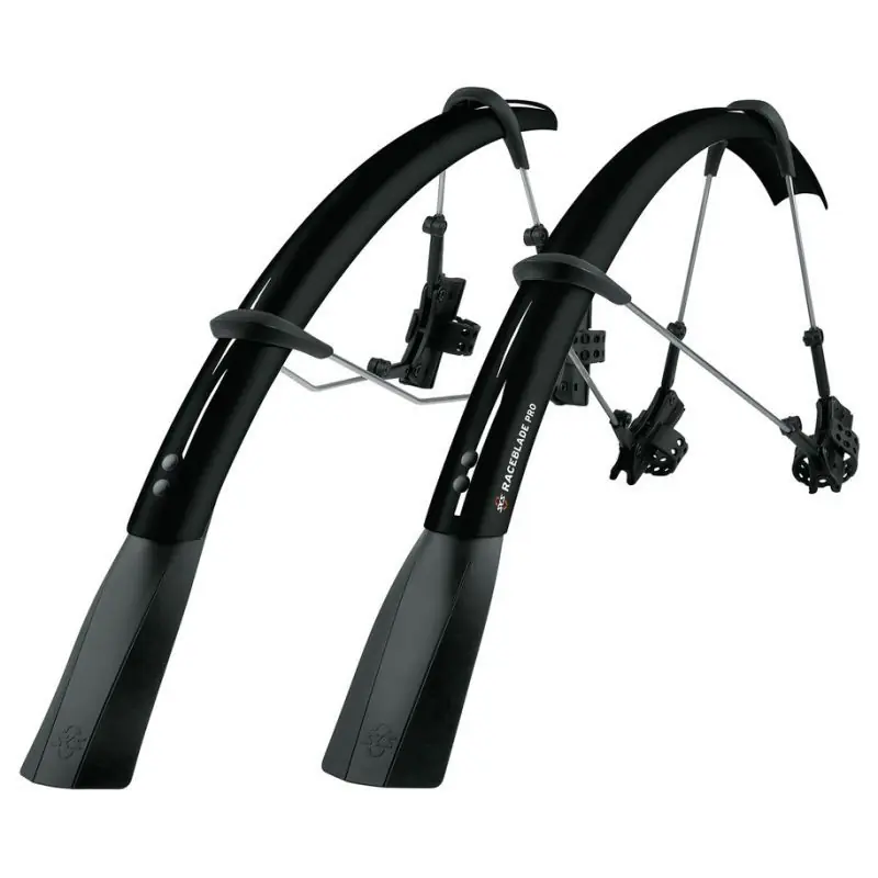 Pack Guardabarros Delantero/Trasero SKS Raceblade Pro 18-23mm Negro