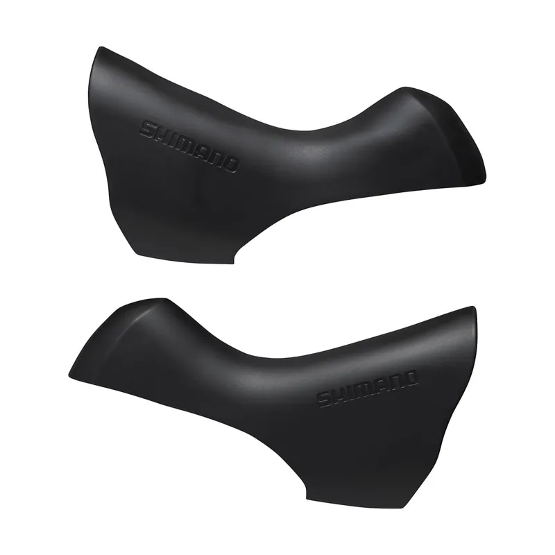 Cubremanetas Goma Shimano ST-6800 Negro Par