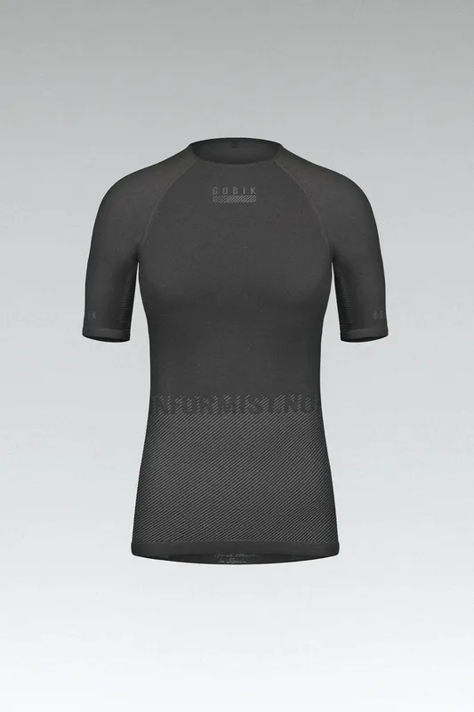 Limber Skin Camiseta Interior Manga Corta Gobik Mujer Basalt