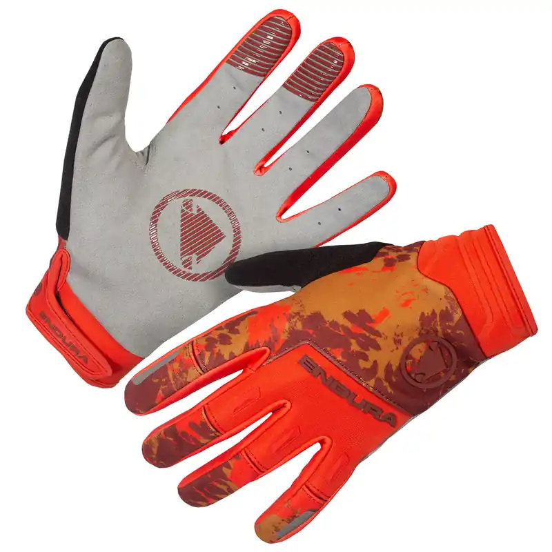 Singletrack Guantes Cortavientos Endura Unisex Paprika