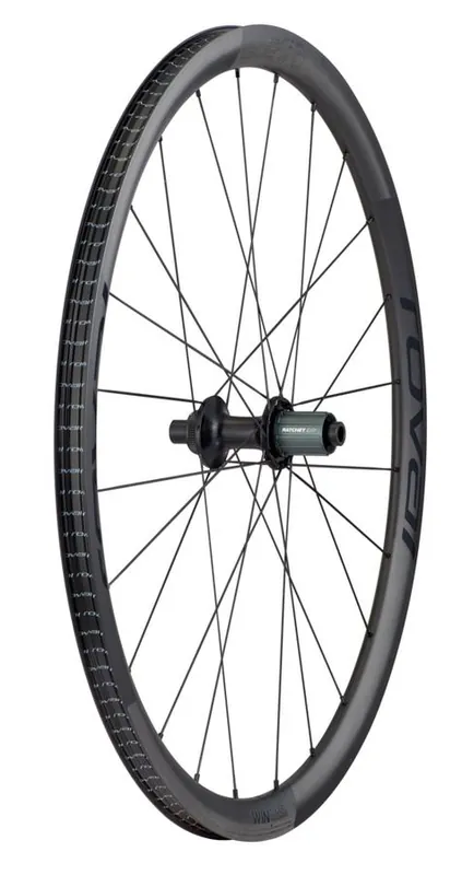 Roval Alpinist CLX Rueda Trasera HG Satin Carbon-Gloss Black 700C