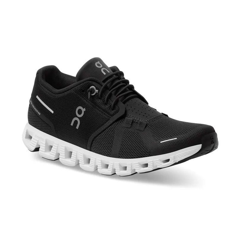 Cloud 5 Zapatillas Running On Mujer Negro/Blanco