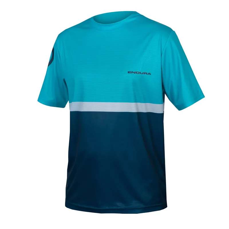 SingleTrack Core Tee II Maillot Manga Corta Endura Hombre Blueberry