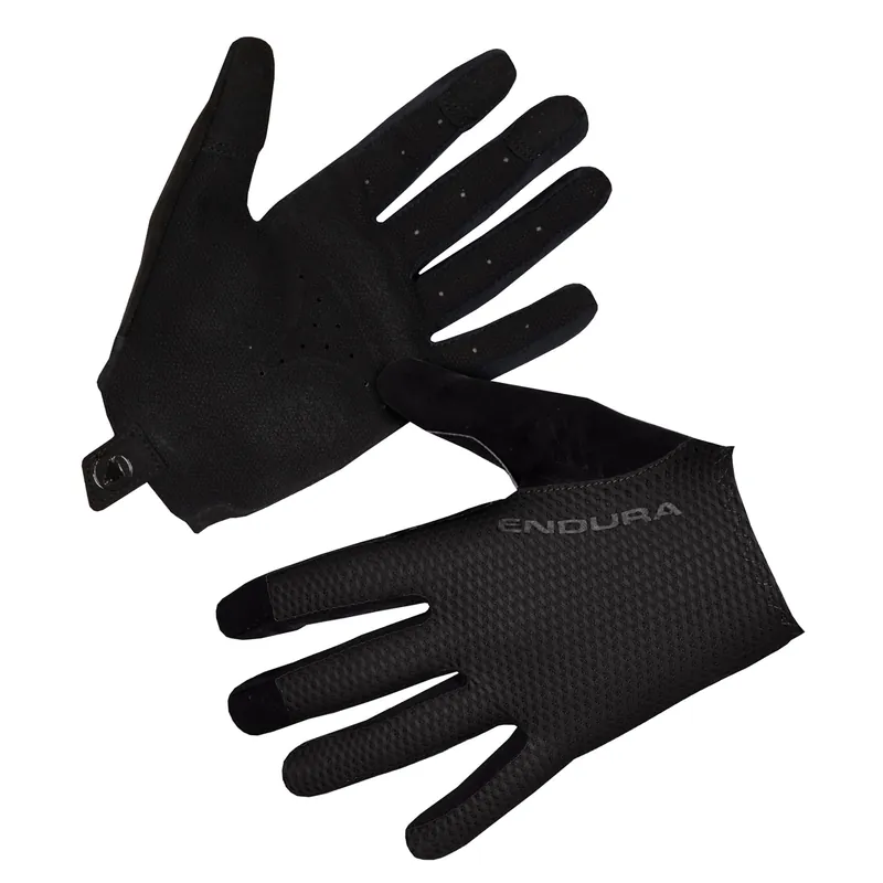 EGM Guantes Largos Endura Hombre Negro