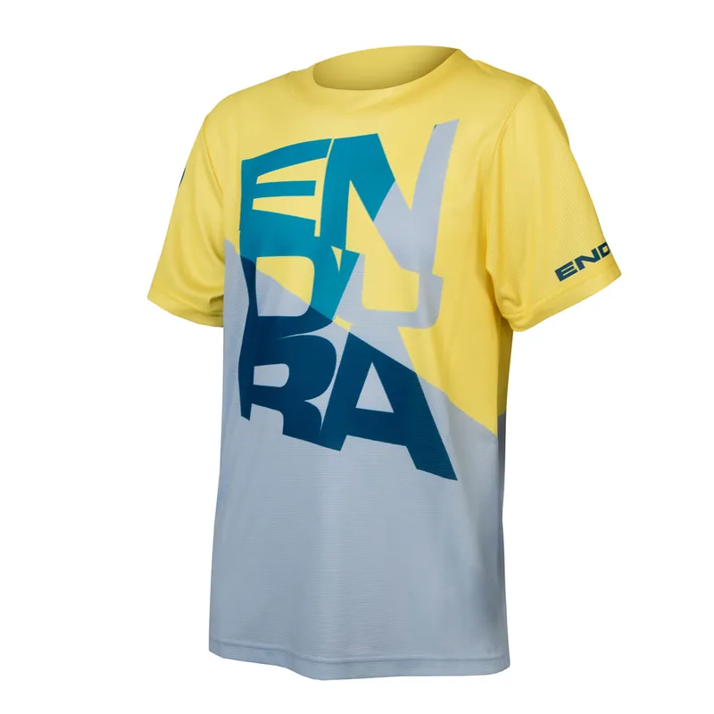 SingleTrack Core Tee Camiseta Manga Corta Endura Niños Blueberry