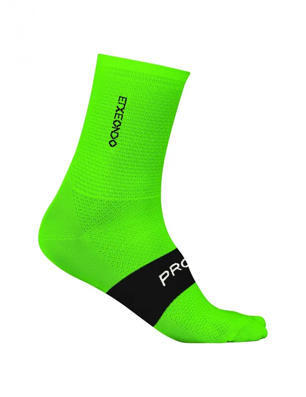 Pro Lightweight Calcetín Etxeondo Unisex Verde Fluor