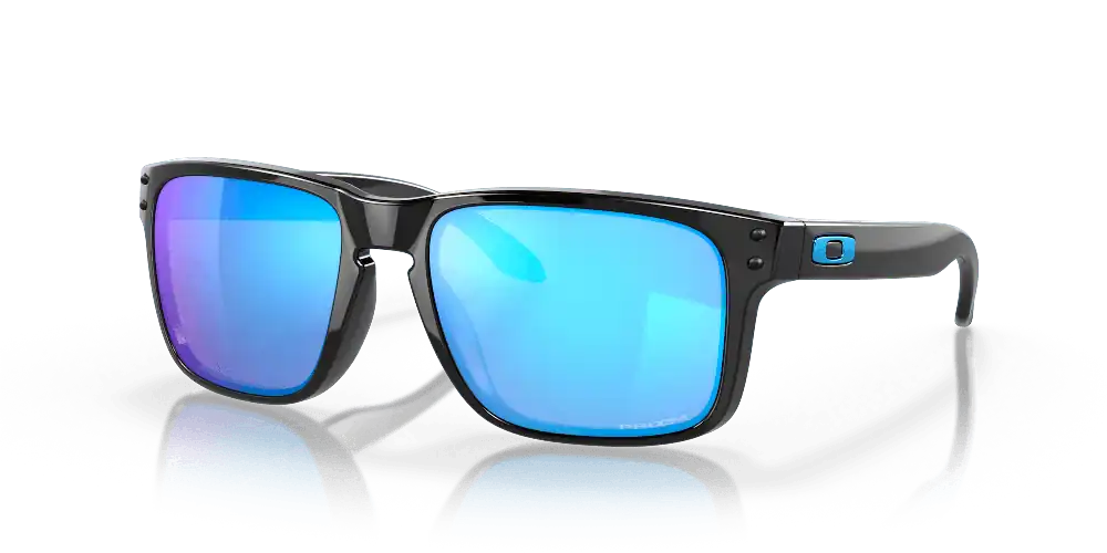 Holbrook Gafas de Sol Oakley Polished Negro Lente Prizm Sapphire
