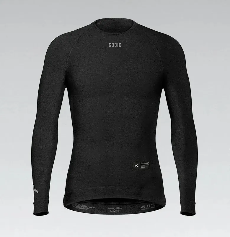 Camiseta Interior Manga Larga Winter Merino Gobik Hombre Coal