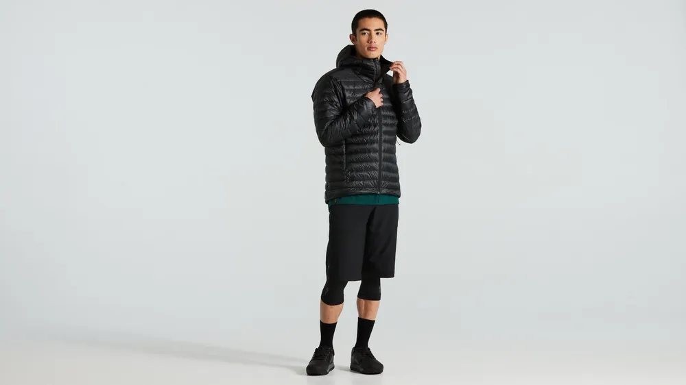 Chaqueta Plumas Empaquetable Specialized Hombre Negro
