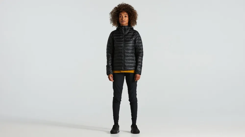 Chaqueta Plumas Empaquetable Specialized Mujer Negro