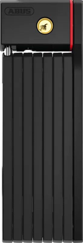 uGrip Bordo Big 5700K/100 SH Candado Plegable Llave Abus 1m Negro