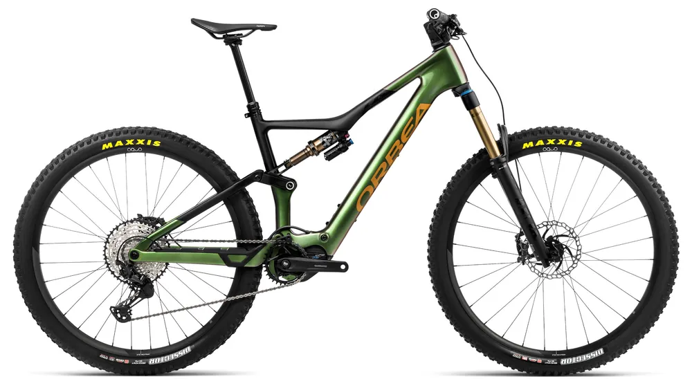 Orbea Rise M20 2024 Chameleon Goblin Green Gloss/Black Matt