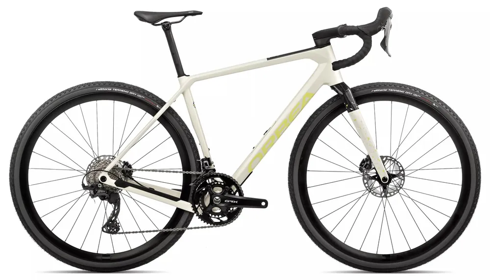 Orbea Terra M20team 2024 Ivory White/Spicy Lime Gloss