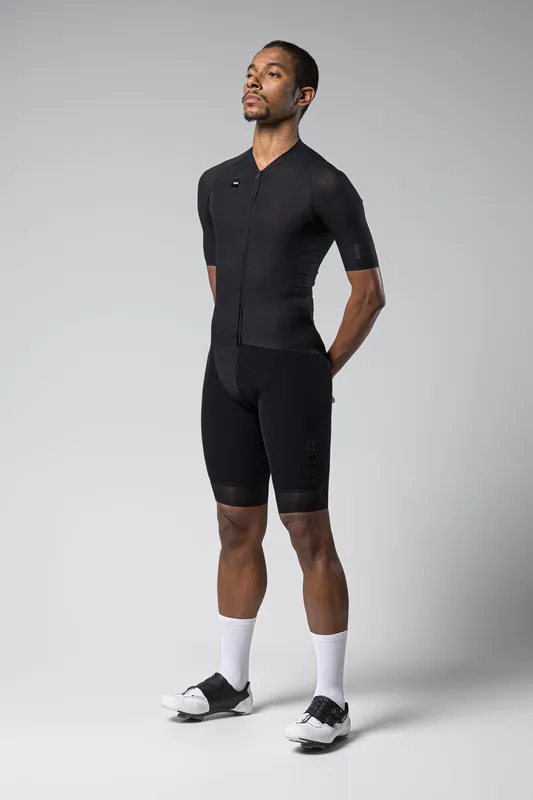 Maillot Manga Corta Phantom Gobik Unisex Jet Black