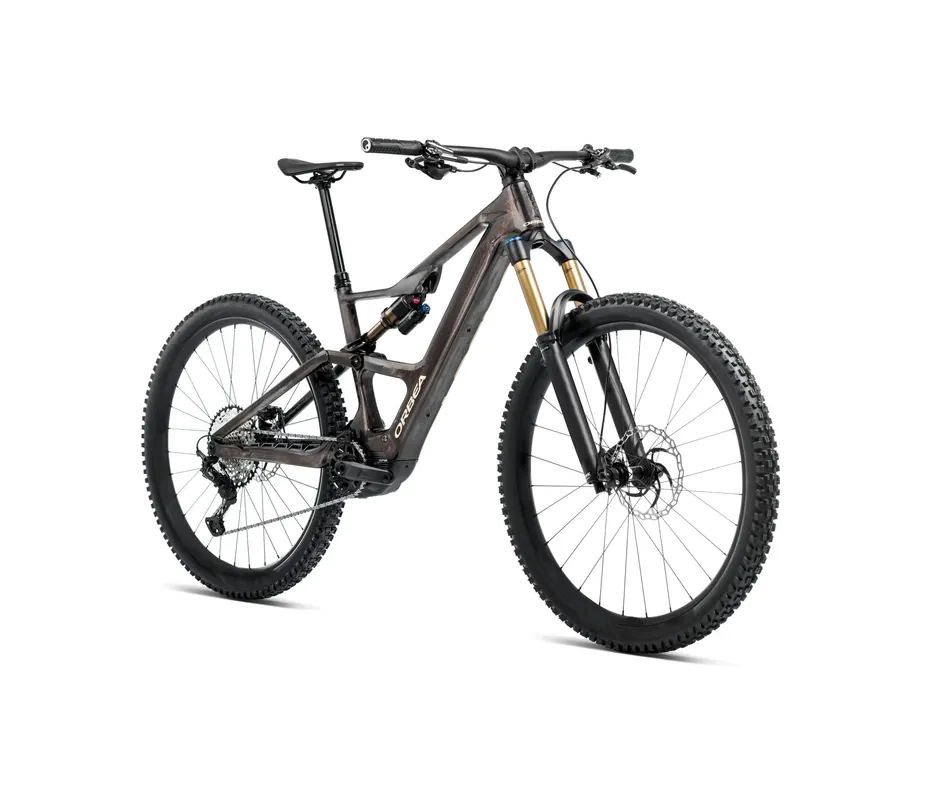 Orbea Rise Lt M-Team 630w 2025 Cosmic Carbon View/Golden Sand