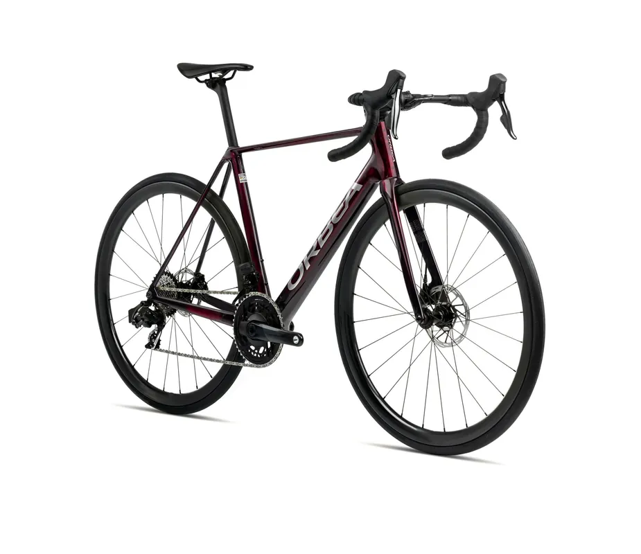 Orbea Orca M35i 2025 Wine Red Carbon View/Titanium Gloss