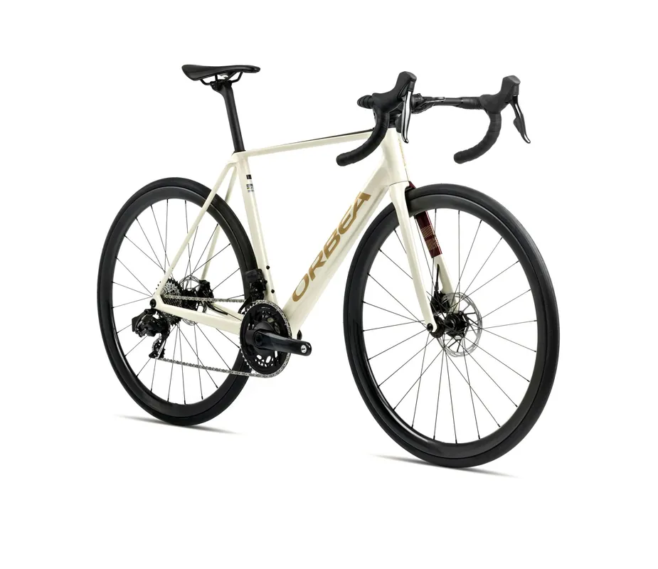Orbea Orca M20iteam 2025 Ivory White/Burgundy Gloss/Vulcano Matt