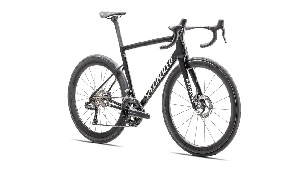 Tarmac SL8 Pro Ultegra Di2 Specialized 2025 Gloss Carbon/Metallic White Silver