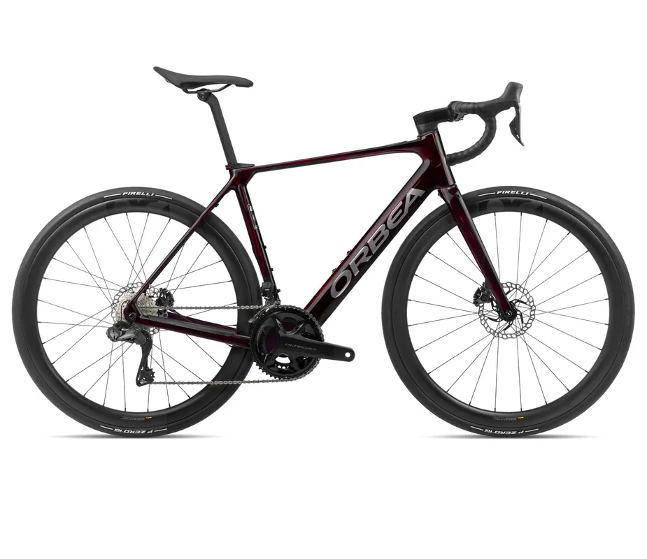 Orbea Gain M20i 2024 Wine Red Carbon View Titanium