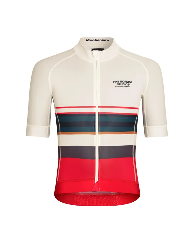 Maillot Manga Corta Pas Normal Studios Mechanism Late Drop Hombre Off White