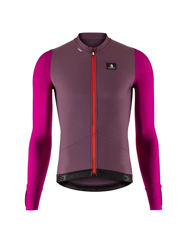 Kalu Maillot Térmico Manga Larga Etxeondo Hombre Berenjena/Magenta