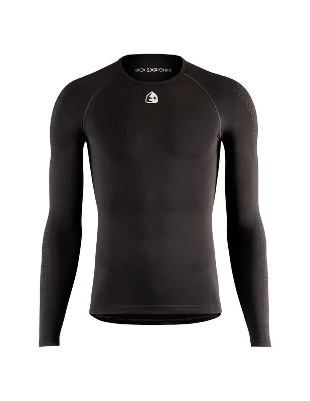 Camiseta Manga Larga Kea Etxeondo Hombre Negro