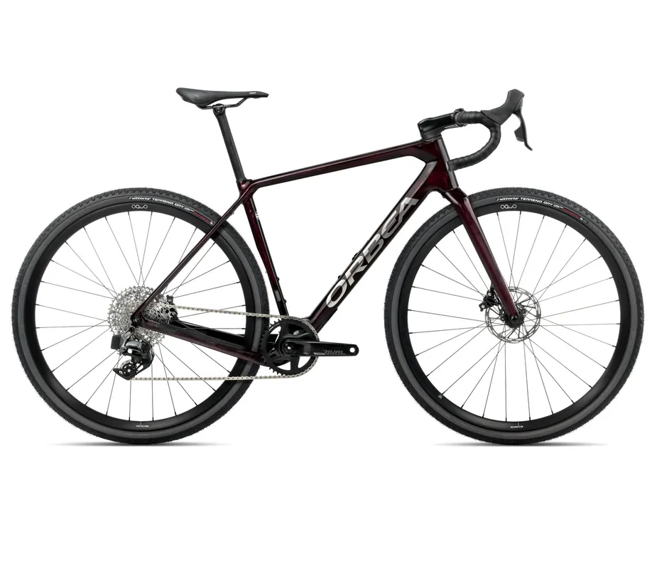 Orbea Terra M31eteam 1x 2025 Wine Red Carbon View Gloss