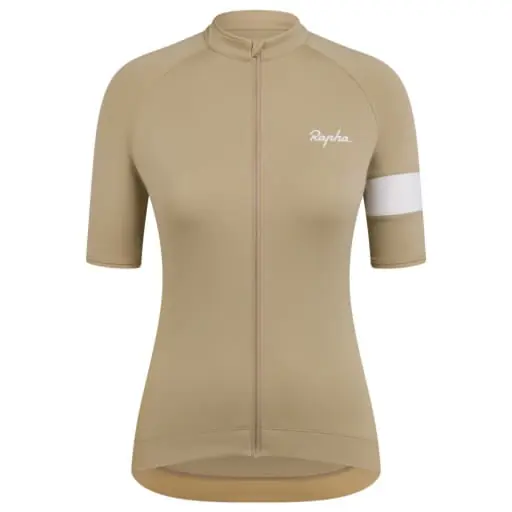 Maillot Rapha Core Mujer Tan/White