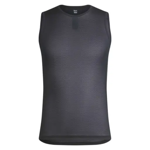 Camiseta Interior Ligera Sin Mangas Rapha Hombre Negro/Negro