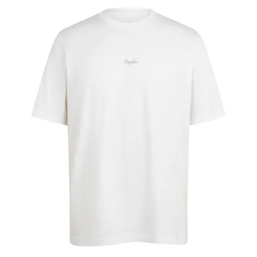 Camiseta Algodón Rapha Hombre White/Light Grey