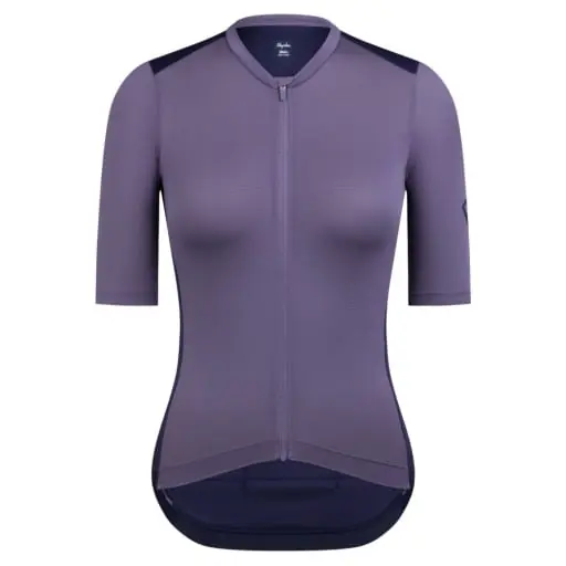 Pro Team Maillot Entrenamiento Rapha Mujer Dusted Dusted Lilac/Navy Purple