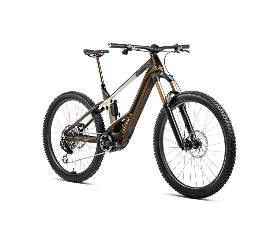 Orbea Wild M10 2025 Caramel Carbon View Gloss/Cream White Matt