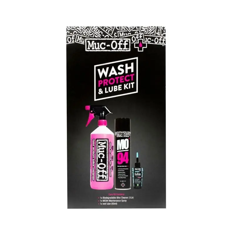 Muc-Off Kit Lavado/Protección/Lubricación Clima Húmedo