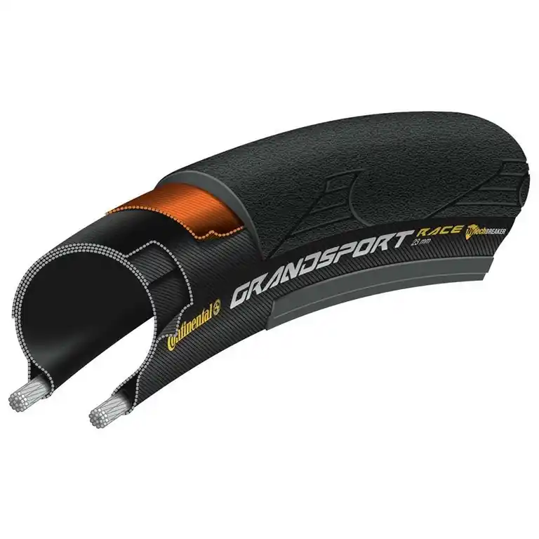 Grand Sport Race Neumático Carretera Continental 700X28C Negro