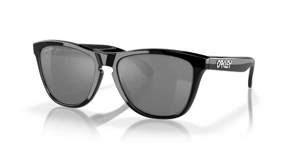 Frogskins Gafas de Sol Oakley Negro Brillo Lente Prizm Negro