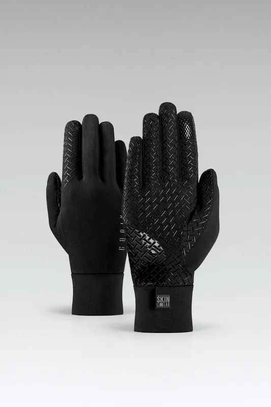 Guantes Largos Termicos Ligeros Gobik Finder Unisex True Black