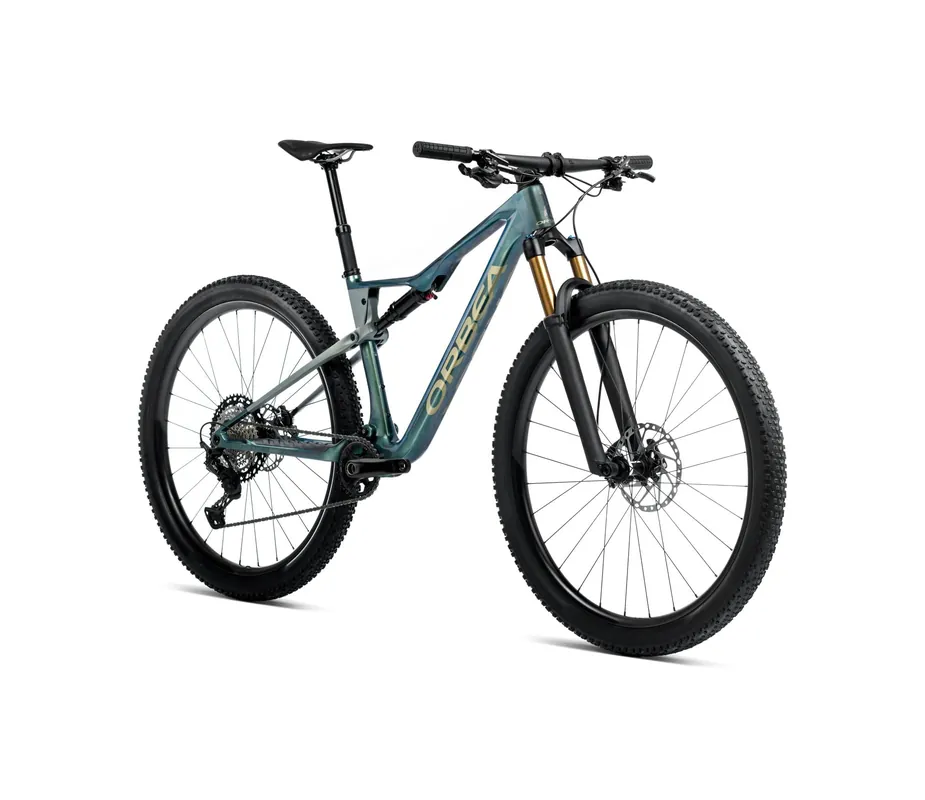Orbea Oiz M10 AXS Flight Attendant Sid Ultimate 2025 Seaweed Carbon View Gloss/Spaceship Green Matt