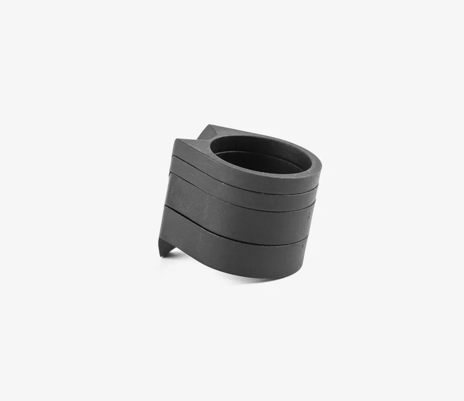 Kit Separadores Dirección Orbea Spb Sobre Potencia Hs02 Negro