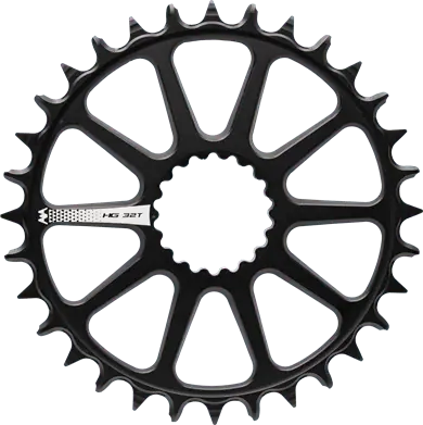 Plato Cannondale SpideRing 10 Arm 55 CL Negro