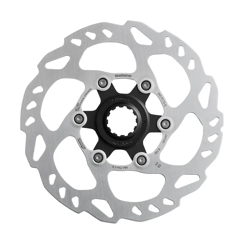 Disco Freno Shimano SM-RT70 160mm Center Lock Ice Technologies 6 Tornillos