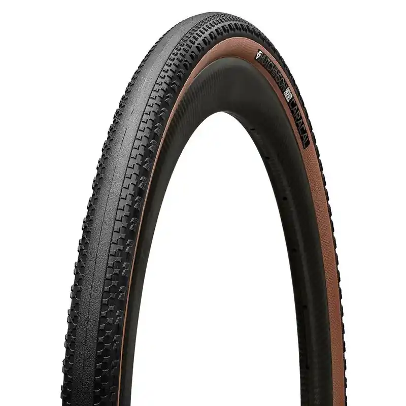 Neumático Gravel Hutchinson Caracal Tubeless Ready Plegable Negro/Marron