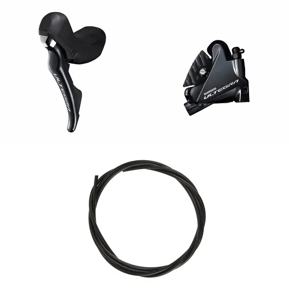 Kit Freno Disco Delantero Shimano Ultegra ST-R8020/BR-R8070/Latiguillo Negro