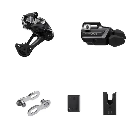 Kit Actualización Cambio Trasero Shimano XT Di2 M8250-SGS I-Spec EV 12v Negro