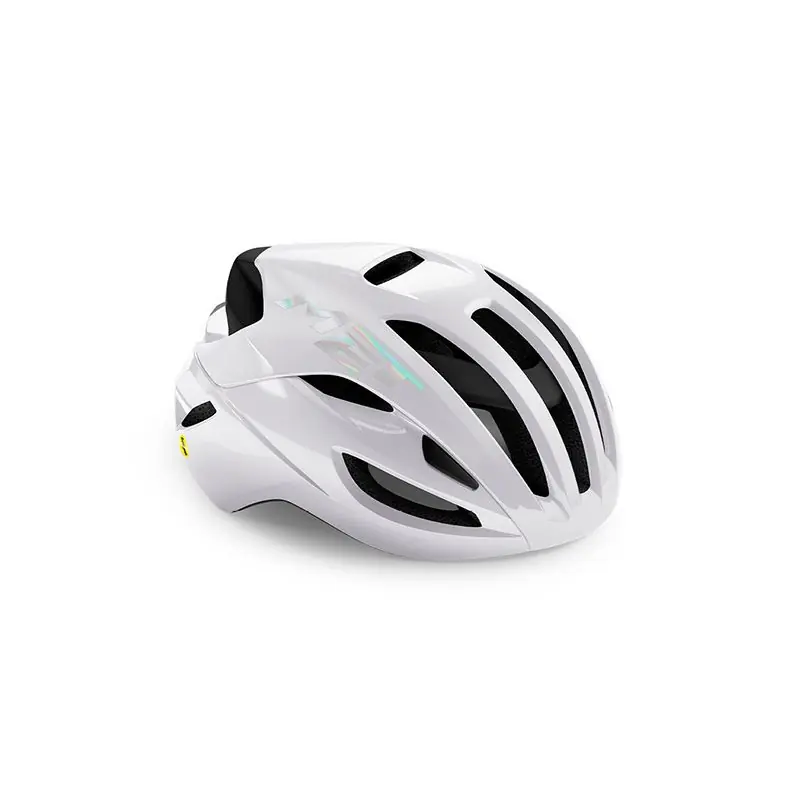 Casco Met Rivale Mips Blanco Brillo
