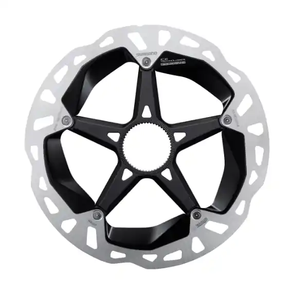 Disco Freno Shimano RT-MT900 Center Lock Ice Technologies Freeza 180mm Negro/Gris