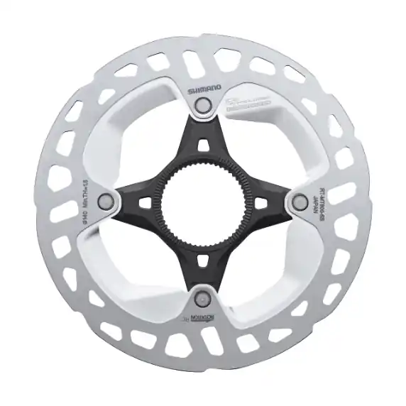 Disco Freno Shimano RT-MT800 Center Lock Ice Technologies Freeza 140mm Negro/Gris