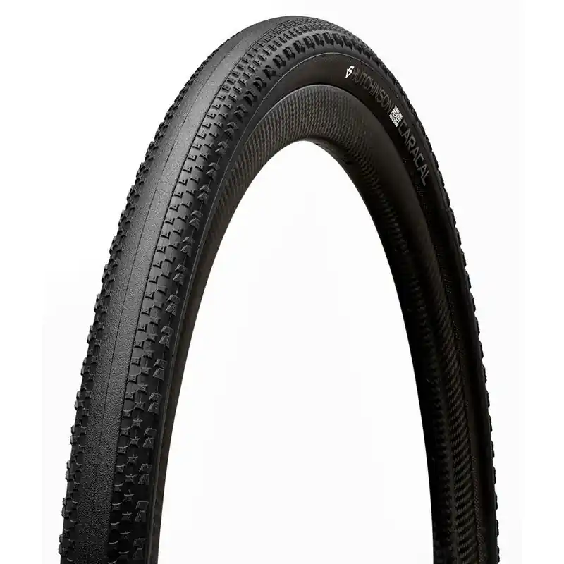 Neumático Gravel Hutchinson Caracal Hardskin Tubeless Ready Plegable Negro