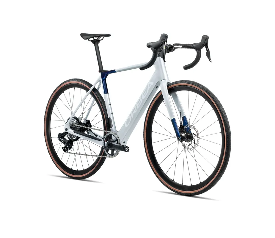 Orbea Gain M40 2025 Fantasy Purple Carbon View Gloss/Orange Cloud Matt
